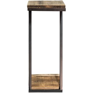 Clayre & Eef 65096 Plant table Brown 18x18x45 cm