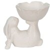 Clayre & Eef 6ce1429 Deco Rabbit White 15x11x14 cm