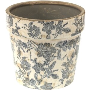 Clayre & Eef 6ce1448m Flowerpot for indoor Grey,...