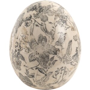 Clayre & Eef 6ce1451m Deco Egg Grey, Beige ø...