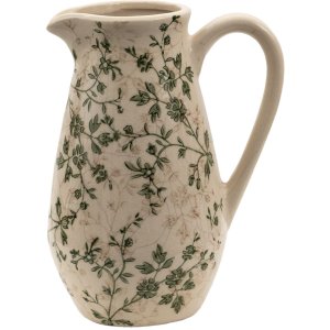 Clayre & Eef 6ce1456s Decorative Jug Green, Brown,...