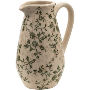 Clayre & Eef 6ce1456s Decorative Jug Green, Brown,...