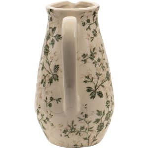 Clayre & Eef 6ce1456s Decorative Jug Green, Brown, Beige 16x12x22 cm