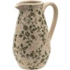 Clayre & Eef 6ce1456s Decorative Jug Green, Brown, Beige 16x12x22 cm