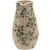 Clayre & Eef 6ce1456s Decorative Jug Green, Brown, Beige 16x12x22 cm