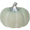 Clayre & Eef 6ce1487 Deco pumpkin Green, White ø 23x18 cm