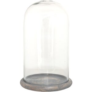 Clayre & Eef 6gl3536 Glass bell Transparent ø...