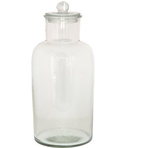 Clayre & Eef 6gl3541 Storage Jar with Lid Transparent...