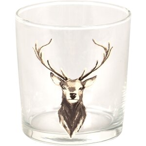 Clayre & Eef 6gl4084 drinking glass ø 8x9 cm