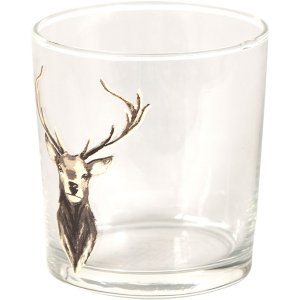 Clayre & Eef 6gl4084 drinking glass ø 8x9 cm