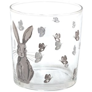 Clayre & Eef 6gl4087 drinking glass ø 8x9 cm