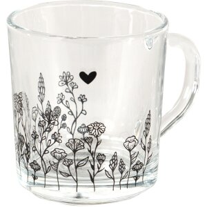 Clayre & Eef 6gl4250 Tea glass Transparent 11x8x9 cm...