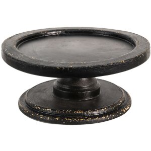 Clayre & Eef 6h2058 Decorative tray Black ø...