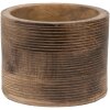 Clayre & Eef 6h2150m Flower pot for indoor Brown ø 15x12 cm