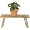 Clayre & Eef 6h2215 Plant table Brown 46x17x19 cm