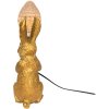 Clayre & Eef 6lmp748 Table lamp Rabbit Gold color 13x17x36 cm E27-max 1x60W