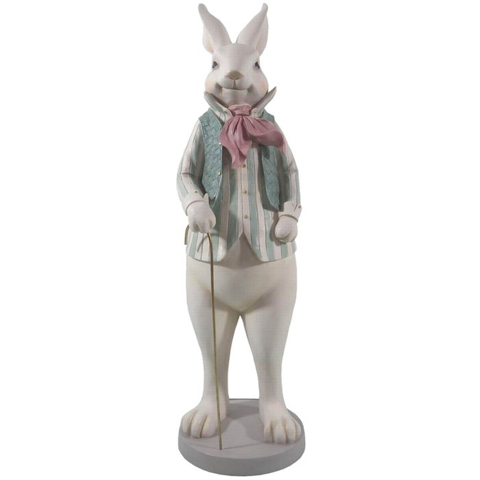 Clayre & Eef 6pr3143 Deco Rabbit Multicolored 17x15x53 cm