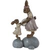 Clayre & Eef 6pr3537 Deco Rabbit Pink, Beige 10x6x17 cm