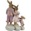 Clayre & Eef 6pr3540 Deco Rabbit Pink, Beige 11x6x18 cm