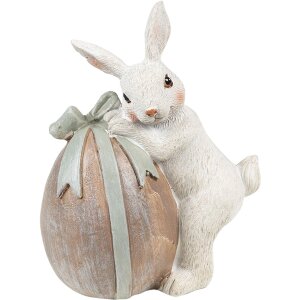 Clayre & Eef 6pr3564 Deco Rabbit Beige, Brown, Grey...