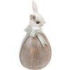 Clayre & Eef 6pr3564 Deco Rabbit Beige, Brown, Grey 8x5x11 cm