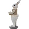 Clayre & Eef 6pr3578 Deco Rabbit Beige, White 5x5x15 cm