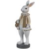 Clayre & Eef 6pr3583 Deco Rabbit Beige, White 10x8x25 cm