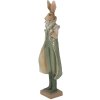 Clayre & Eef 6pr3591 Deco Rabbit Green, Brown, Beige 11x8x33 cm