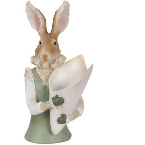 Clayre & Eef 6pr3594 Deco Rabbit Green, Brown, Beige...