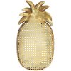 Clayre & Eef 6pr4774 Decorative bowl pineapple gold color 40x22x4 cm