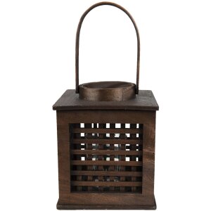 Clayre & Eef 6ro0580s Lantern Brown 17x17x20 cm