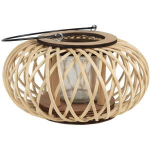 Clayre & Eef 6ro0583 Lantern Beige ø 23x12 cm