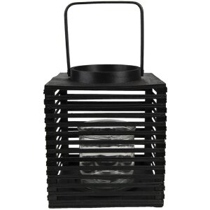 Clayre & Eef 6ro0586l Lantern Black 21x21x25 cm