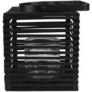 Clayre & Eef 6ro0586l Lantern Black 21x21x25 cm