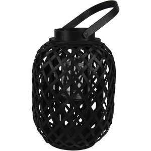 Clayre & Eef 6ro0590 Lantern black ø 22x29 cm