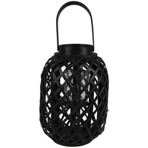 Clayre & Eef 6ro0590 Lantern black ø 22x29 cm