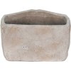 Clayre & Eef 6te0389l Flower pot for indoor mouth gray 26x16x16 cm