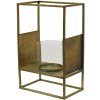 Clayre & Eef 6y4504 Lantern copper color 25x15x38 cm