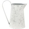 Clayre & Eef 6y4799 Decorative Pitcher Grey, White 16x12x22 cm