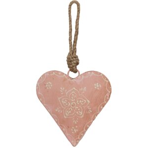 Clayre & Eef 6y4813m pendant jewelry heart pink...