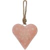 Clayre & Eef 6y4813m pendant jewelry heart pink 10x3x10 cm