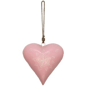 Clayre & Eef 6y4814l pendant jewelry heart pink...