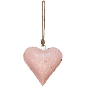 Clayre & Eef 6y4814m pendant jewelry heart pink...