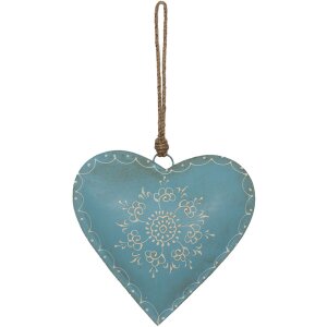 Clayre & Eef 6y4815l pendant jewelry heart blue...