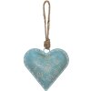 Clayre & Eef 6y4816m pendant jewelry heart blue 10x2x10 cm