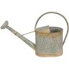 Clayre & Eef 6y4993 Deco watering can gray 50x16x33 cm