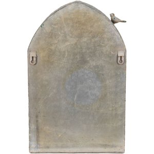 Clayre & Eef 6y4998 Wall mailbox gray 25x10x40 cm