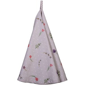 Clayre & Eef hbu48 Tea towel Pink, Beige ø 80 cm