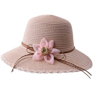 Clayre & Eef jzha0089p hat ladies pink ø 34x14 cm