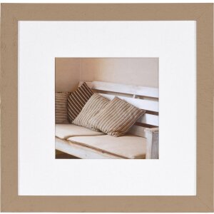 Driftwood wooden frame 30x30 cm beige